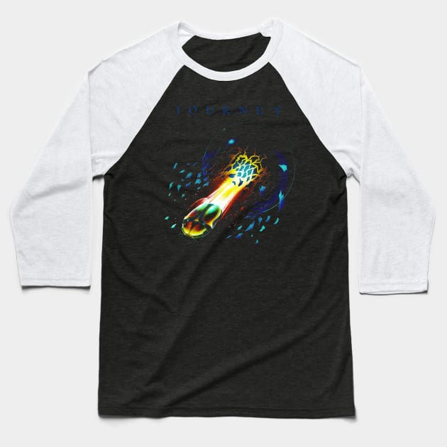 Journey Rock Band Baseball T-Shirt by PUBLIC BURNING